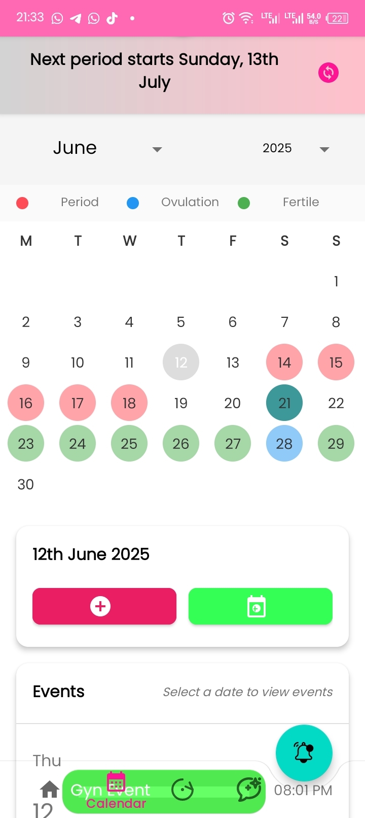 Ovum App Logger Screenshot