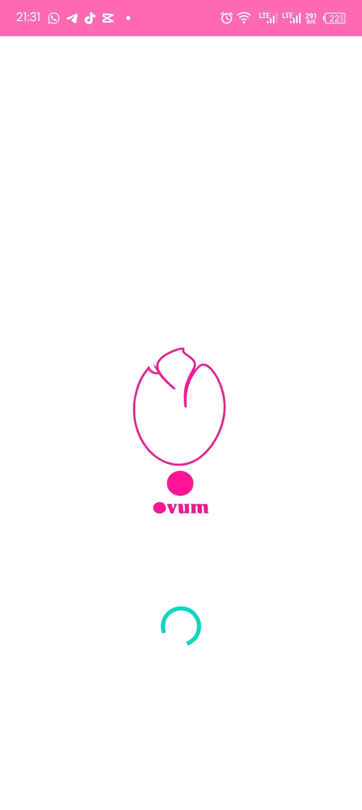 Ovum App Home Screenshot